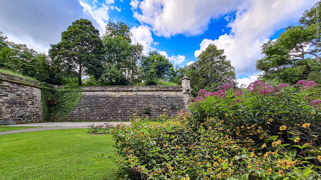 Festungsanlage im Stadtpark (Forchheim, Fränkische Schweiz)