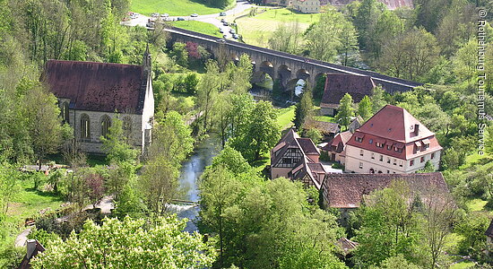 Mühlen im Taubertal (Rothenburg ob der Tauber, Romantisches Franken)