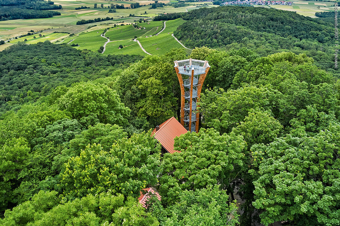 Aussichtsturm Zabelstein (Steigerwald)