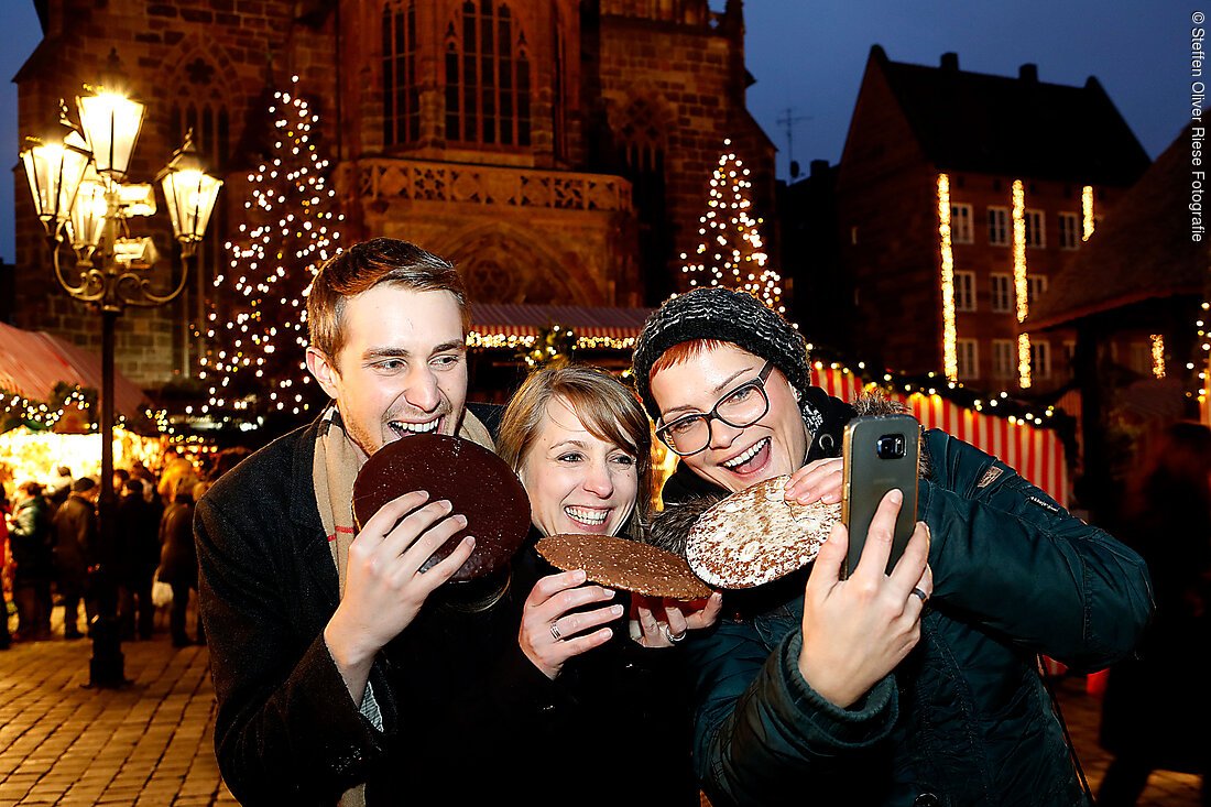 Lebkuchen am Nürnberger Christkindlesmarkt (Nürnberg, Städteregion Nürnberg)