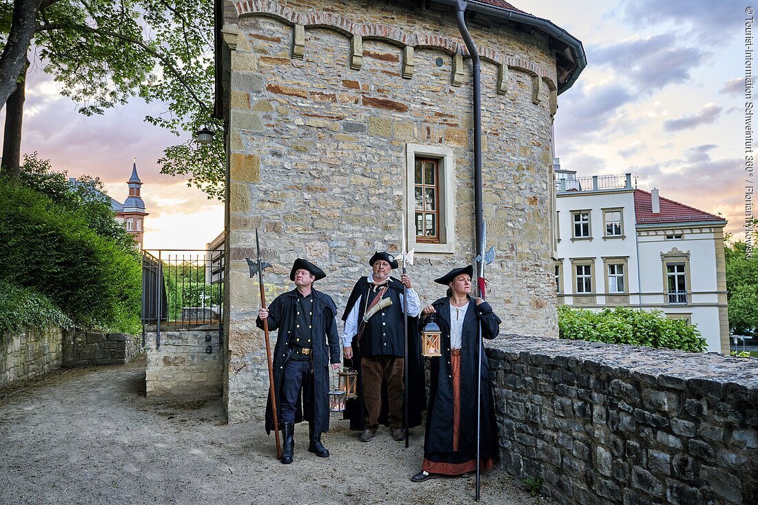 Gewandführung mit den Nachtwächtern (Schweinfurt, Fränkisches Weinland)