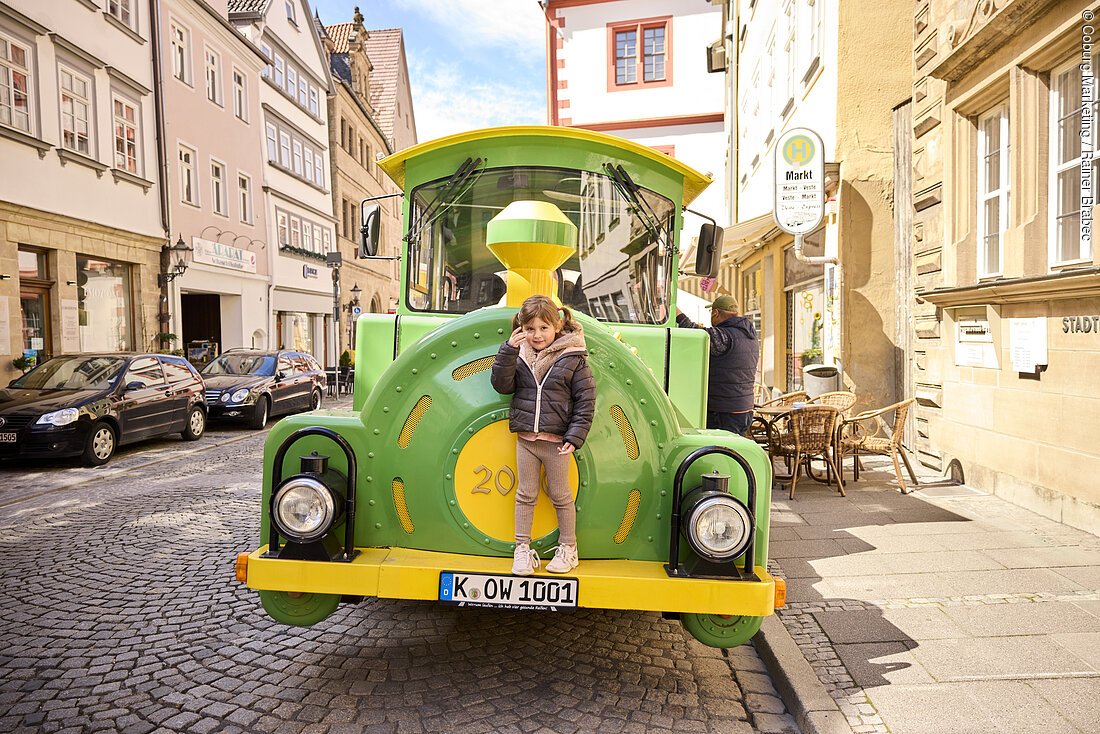 Bimmelbahn zur Veste (Coburg, Coburg.Rennsteig)