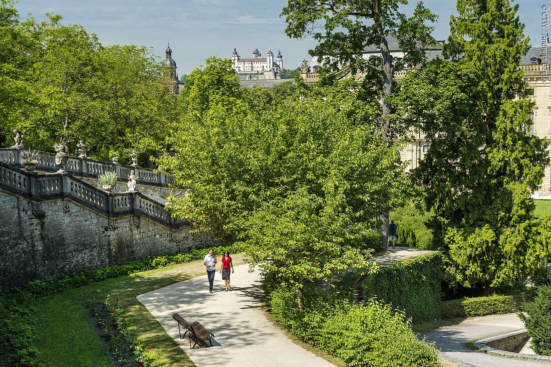 Hofgarten der Residenz (Würzburg, Fränkisches Weinland)