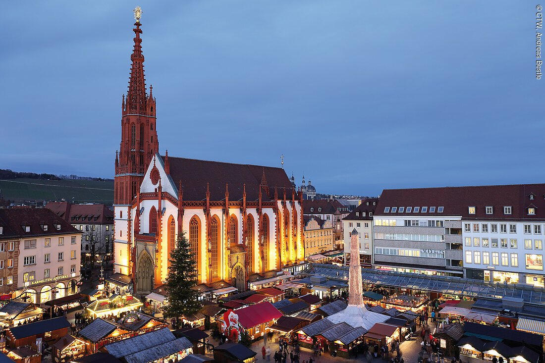 Weihnachtsmarkt Würzburg (Würzburg, Fränkisches Weinland)