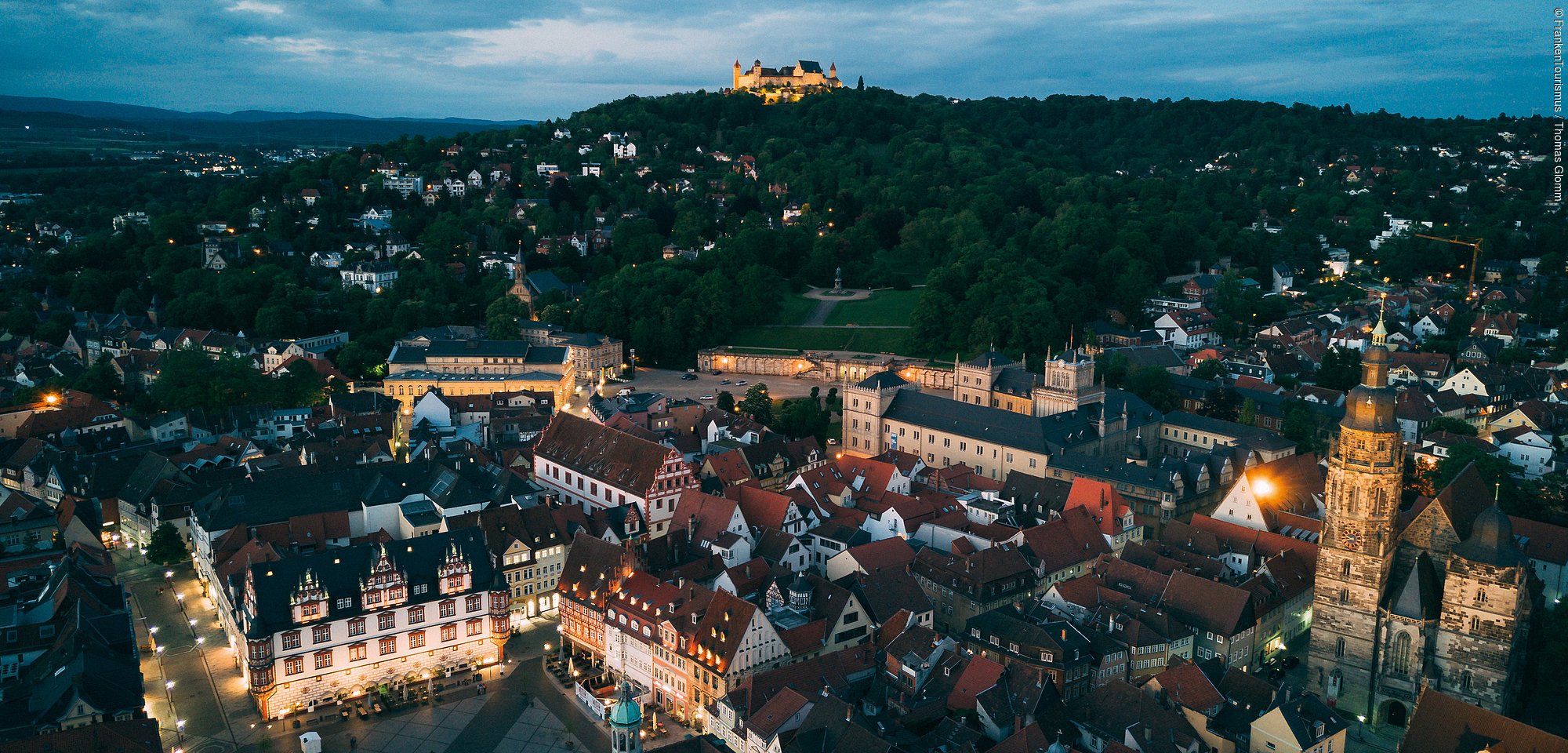 Coburger Altstadt und Veste (Coburg.Rennsteig)