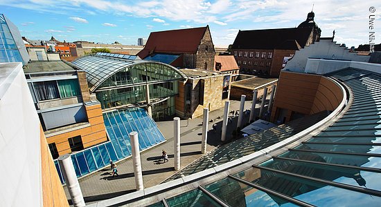 Germanisches Nationalmuseum und Straße der Menschenrechte (Nürnberg, Städteregion Nürnberg)