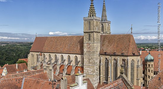 Kirche St. Jakob (Rothenburg ob der Tauber, Romantisches Franken)