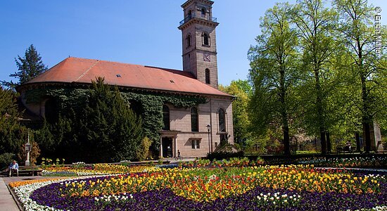 Blumenmeer im Stadtpark (Fürth, Städteregion Nürnberg)