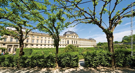 Hofgarten der Residenz (Würzburg, Fränkisches Weinland)